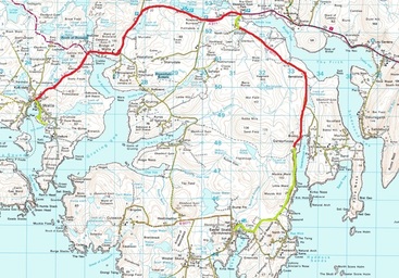 Route from Skeld to Walls